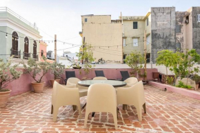 Center of Old San Juan with Rooftop Garden
